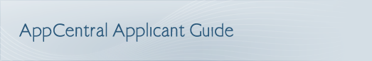 AppCentral User Guide